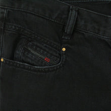 Laden Sie das Bild in den Galerie-Viewer, Second Hand DIESEL Jeans Gr. W28 L30 schwarz uni Mod. Belthy-Ankle (*)