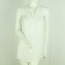 Laden Sie das Bild in den Galerie-Viewer, Second Hand INDISKA Minikleid Gr. S weiß uni (*)