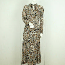 Laden Sie das Bild in den Galerie-Viewer, Second Hand DAY BIRGER ET MIKKELSEN Maxikleid Gr. 38 beige braun schwarz Animal-Print NEU (*)