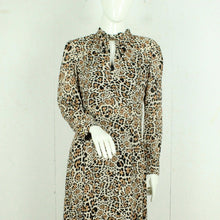 Laden Sie das Bild in den Galerie-Viewer, Second Hand DAY BIRGER ET MIKKELSEN Maxikleid Gr. 38 beige braun schwarz Animal-Print NEU (*)