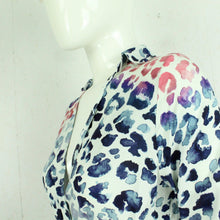 Laden Sie das Bild in den Galerie-Viewer, Second Hand LUCA E ANNA Maxikleid Gr. S weiß bunt Animal-Print (*)