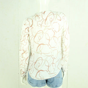 Second Hand NILE Bluse Gr. M weiß mehrfarbig gemustert (*)