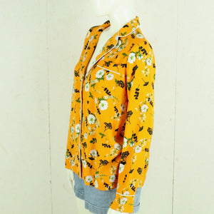 Second Hand ENVII Bluse Gr. S orange mehrfarbig geblümt (*)
