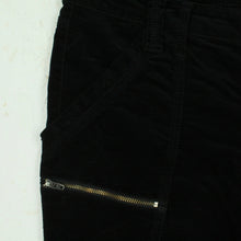 Laden Sie das Bild in den Galerie-Viewer, Second Hand JOIE JEANS Hose Gr. W27 schwarz uni Samt (*)