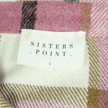 Laden Sie das Bild in den Galerie-Viewer, Second Hand SISTERS POINT Jacke Gr. L rosa mehrfarbig kariert (*)