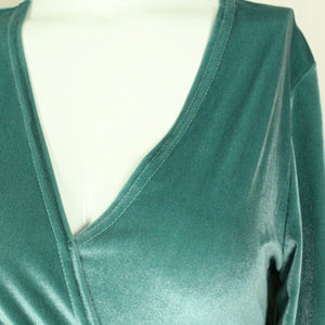 Second Hand NLY TREND Body Gr. S türkis Samt (*)