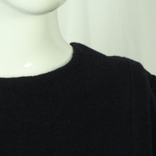 Laden Sie das Bild in den Galerie-Viewer, Second Hand COS Wollkleid Gr. S blau uni Wolle Kleid (*)