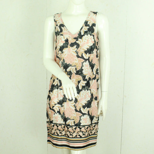 Second Hand CREAM Kleid Gr. 36 schwarz mehrfarbig gemustert (*)