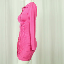 Laden Sie das Bild in den Galerie-Viewer, Second Hand MISS EMPIRE Kleid Gr. 36 pink uni (*)