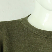 Laden Sie das Bild in den Galerie-Viewer, Vintage HARD ROCK CAFE MADRID Sweatshirt Gr. M oliv mit Logo-Print