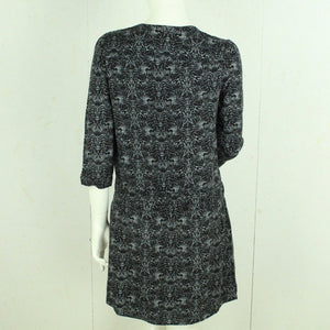 Second Hand COMPTOIR DES COTONNIERS Kleid Gr. 38 grau schwarz gemustert (*)