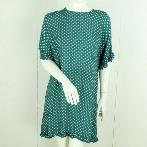 Second Hand BOII Kleid Gr. S grün weiß gemustert (*)