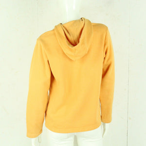 Vintage ADIDAS Hoodie Gr. L orange mit Logo-Stickerei
