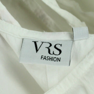 Second Hand VRS FASHION Kleid Gr. XS weiß rosa lila geblümt (*)