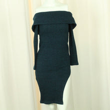 Laden Sie das Bild in den Galerie-Viewer, Second Hand LAVISH ALICE Midikleid Gr. 36 grün meliert Kleid NEU (*)