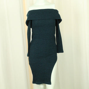 Second Hand LAVISH ALICE Midikleid Gr. 36 grün meliert Kleid NEU (*)