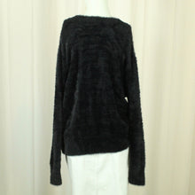 Laden Sie das Bild in den Galerie-Viewer, Second Hand STORIES Cardigan Gr. M schwarz uni Strickjacke (*)
