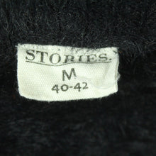 Laden Sie das Bild in den Galerie-Viewer, Second Hand STORIES Cardigan Gr. M schwarz uni Strickjacke (*)