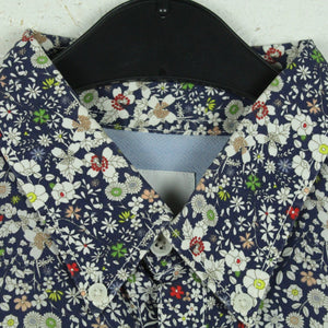 Second Hand LINDBERGH WHITE Hemd Gr. L blau bunt geblümt (*)