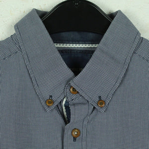 Second Hand LINDBERGH Hemd Gr. 41/42 blau weiß kariert (*)
