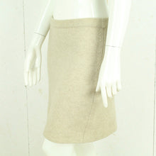 Laden Sie das Bild in den Galerie-Viewer, Second Hand MAX MARA Strickrock Gr. M beige meliert Rock (*)