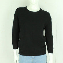 Laden Sie das Bild in den Galerie-Viewer, Second Hand FILIPPA K Pullover Gr. M schwarz uni Strick (*)