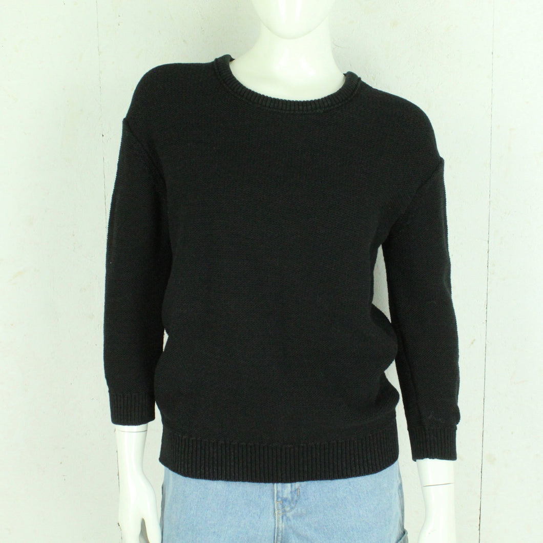 Second Hand FILIPPA K Pullover Gr. M schwarz uni Strick (*)