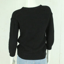 Laden Sie das Bild in den Galerie-Viewer, Second Hand FILIPPA K Pullover Gr. M schwarz uni Strick (*)