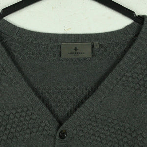 Second Hand LINDBERGH CPM Strickjacke Cardigan Gr. L grau meliert (*)