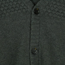 Laden Sie das Bild in den Galerie-Viewer, Second Hand LINDBERGH CPM Strickjacke Cardigan Gr. L grau meliert (*)