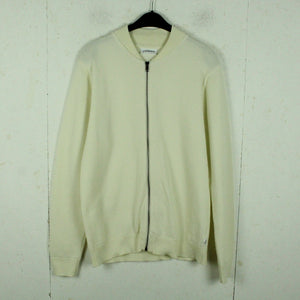 Second Hand LINDBERGH WHITE Strickjacke Cardigan Gr. S beige uni (*)