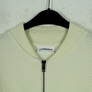 Second Hand LINDBERGH WHITE Strickjacke Cardigan Gr. S beige uni (*)