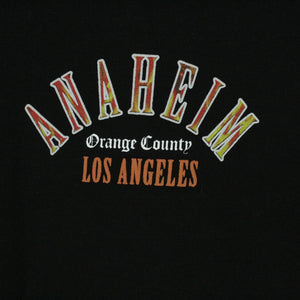 Second Hand TOPMAN Sweatshirt Gr. S schwarz mit Print und Backprint (*)
