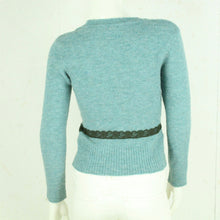 Laden Sie das Bild in den Galerie-Viewer, Second Hand MISS SIXTY Strickjacke Cardigan mit Wolle Gr. M blau meliert (*)