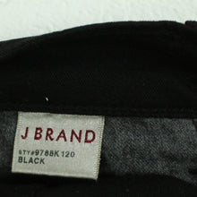 Laden Sie das Bild in den Galerie-Viewer, Second Hand J. BRAND Jeans Gr. W26 schwarz (*)