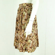 Laden Sie das Bild in den Galerie-Viewer, Vintage Maxirock Gr. S mehrfarbig Crazy Pattern High Waist Rock