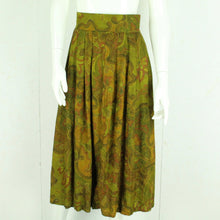 Laden Sie das Bild in den Galerie-Viewer, Vintage Rock Gr. S mehrfarbig Crazy Pattern High Waist Rock