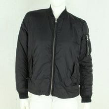 Laden Sie das Bild in den Galerie-Viewer, Second Hand ALL SAINTS Bomberjacke Gr. S schwarz uni Jacke (*)