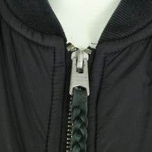 Laden Sie das Bild in den Galerie-Viewer, Second Hand ALL SAINTS Bomberjacke Gr. S schwarz uni Jacke (*)