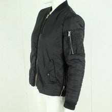 Laden Sie das Bild in den Galerie-Viewer, Second Hand ALL SAINTS Bomberjacke Gr. S schwarz uni Jacke (*)