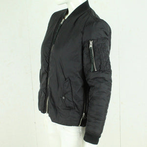Second Hand ALL SAINTS Bomberjacke Gr. S schwarz uni Jacke (*)