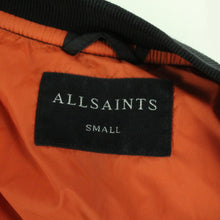 Laden Sie das Bild in den Galerie-Viewer, Second Hand ALL SAINTS Bomberjacke Gr. S schwarz uni Jacke (*)