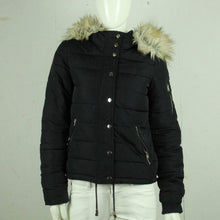 Laden Sie das Bild in den Galerie-Viewer, Second Hand TOPSHOP Jacke Gr. 36 schwarz uni (*) 