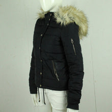 Laden Sie das Bild in den Galerie-Viewer, Second Hand TOPSHOP Jacke Gr. 36 schwarz uni (*)