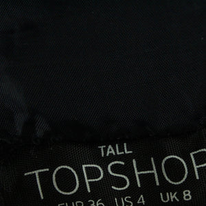 Second Hand TOPSHOP Jacke Gr. 36 schwarz uni (*)