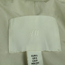 Laden Sie das Bild in den Galerie-Viewer, Second Hand H&amp;M Jacke Gr. S beige uni (*)