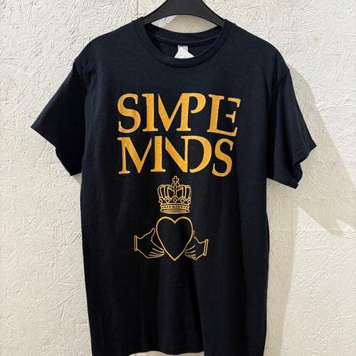Vintage SIMPLE MINDS T-Shirt / Bandshirt Gr. M schwarz mit Print (*)