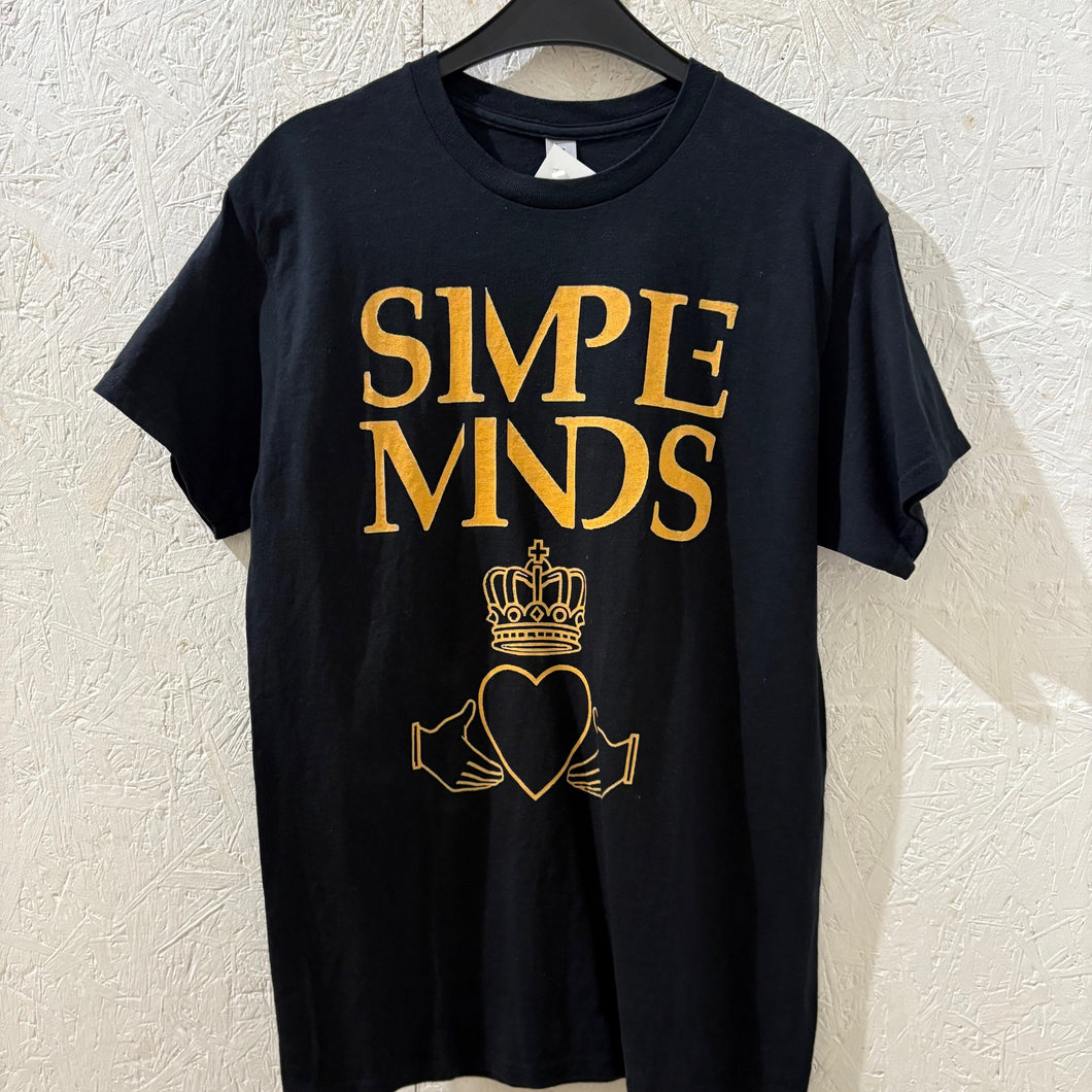 Vintage SIMPLE MINDS T-Shirt / Bandshirt Gr. M schwarz mit Print (*)