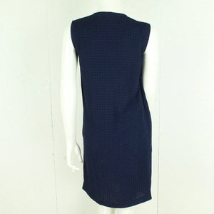 Second Hand MASSIMO DUTTI Kleid Gr. 36 blau gepunktet (*)