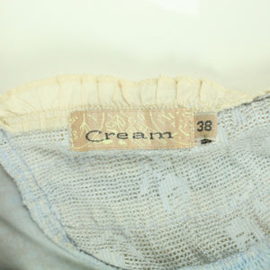 Second Hand CREAM Kleid Gr. 38 blau mehrfarbig gemustert (*)